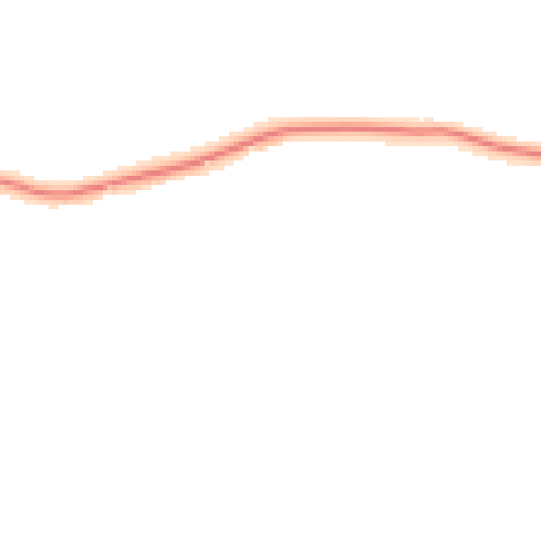 Night-time road noise heatmap for TW16 5AS