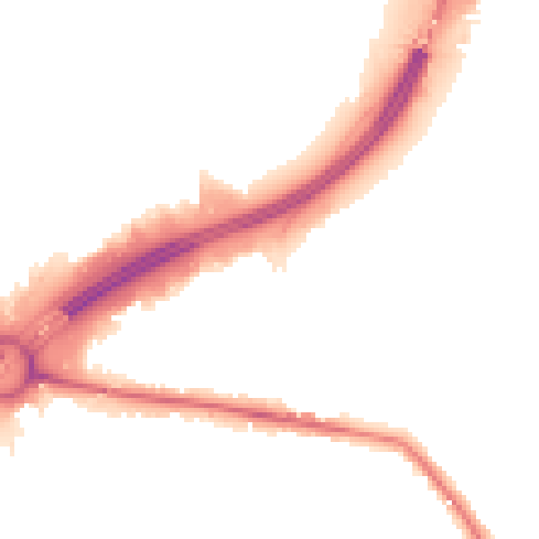 Night-time road noise heatmap for TW16 5BX
