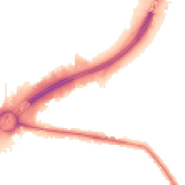 Night-time road noise heatmap for TW16 5BZ