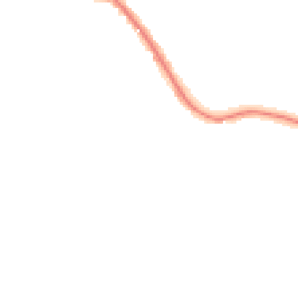 Night-time road noise heatmap for TW16 5ED