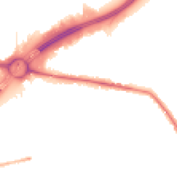 Night-time road noise heatmap for TW16 5EJ