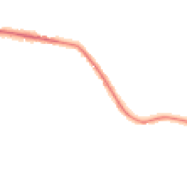 Night-time road noise heatmap for TW16 5ND