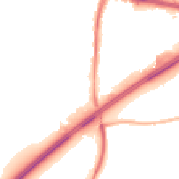 Night-time road noise heatmap for TW16 7FH
