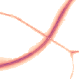 Night-time road noise heatmap for TW17 0BF