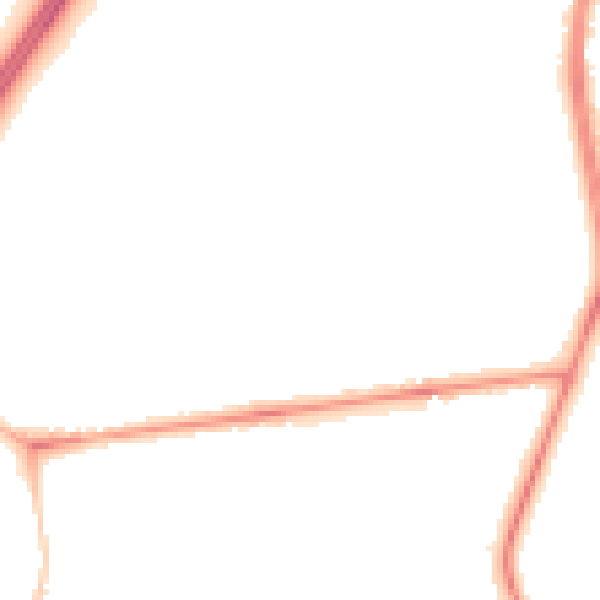 Night-time road noise heatmap for TW17 8EW