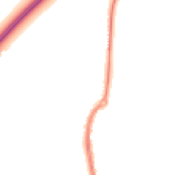 Night-time road noise heatmap for TW17 8SL