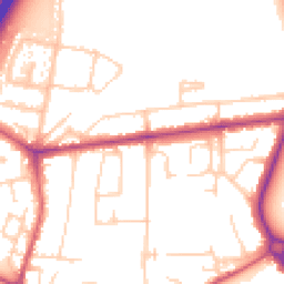 Daytime road noise heatmap for TW17 9ES