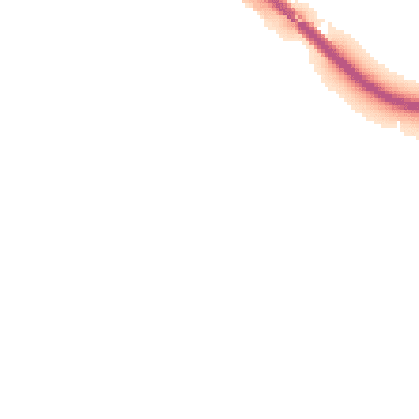 Night-time road noise heatmap for TW18 1AT