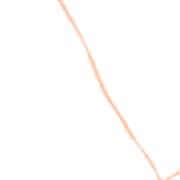 Night-time road noise heatmap for TW18 2SW
