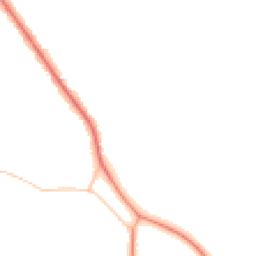 Night-time road noise heatmap for TW19 5JN