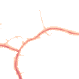Daytime road noise heatmap for TW19 5NY