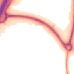 Night-time road noise heatmap for TW19 6BL