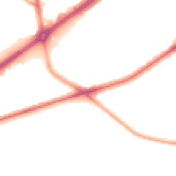 Night-time road noise heatmap for TW2 5AT