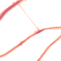 Night-time road noise heatmap for TW2 5BT