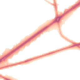 Night-time road noise heatmap for TW2 5JS