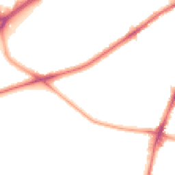 Night-time road noise heatmap for TW2 5LX