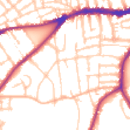 Daytime road noise heatmap for TW2 5TB