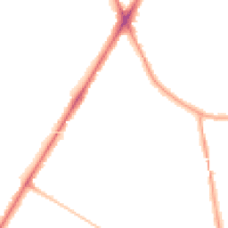 Night-time road noise heatmap for TW2 7EJ