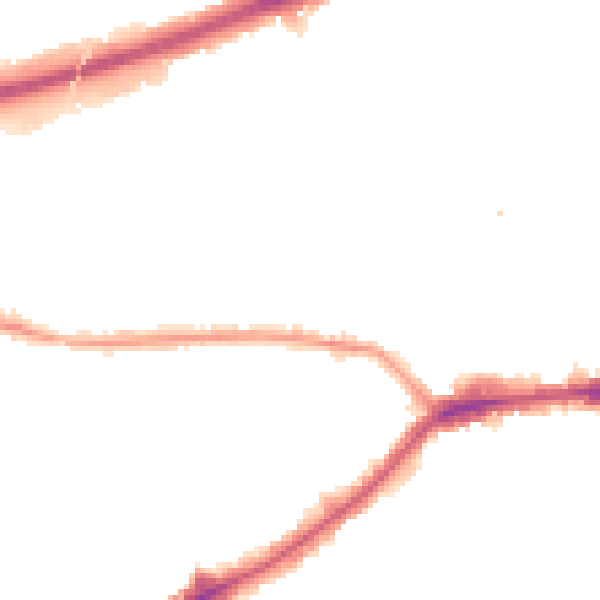 Night-time road noise heatmap for TW7 4AJ