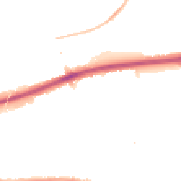 Night-time road noise heatmap for TW7 4QA