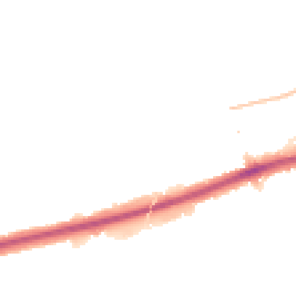 Night-time road noise heatmap for TW7 4QZ