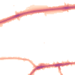 Night-time road noise heatmap for TW7 4RJ