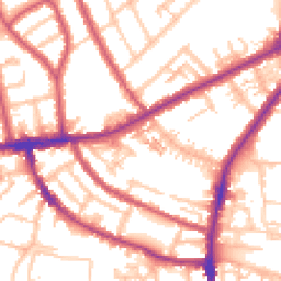 Daytime road noise heatmap for TW7 5AH