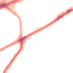 Night-time road noise heatmap for TW7 5BJ