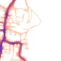 Daytime road noise heatmap for TW7 6BS