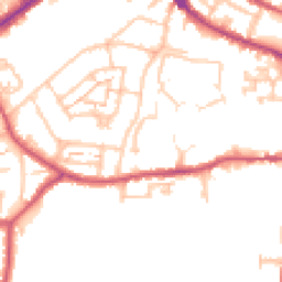 Daytime road noise heatmap for TW7 6HD