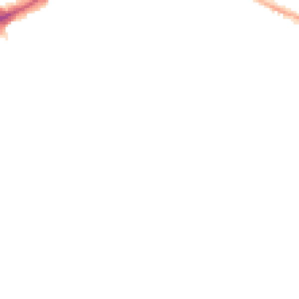 Night-time road noise heatmap for TW7 6LE