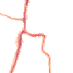 Night-time road noise heatmap for TW7 7AL