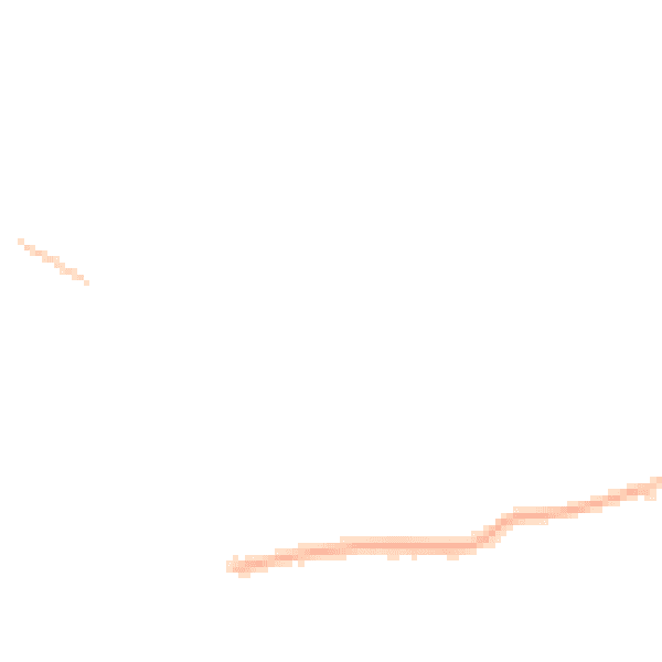 Night-time road noise heatmap for TW7 7PW