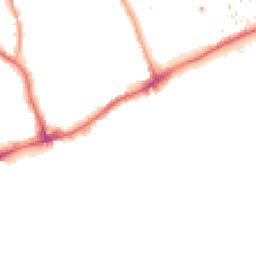 Night-time road noise heatmap for TW8 0BT