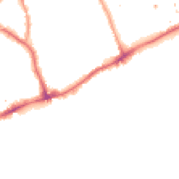 Night-time road noise heatmap for TW8 0BZ