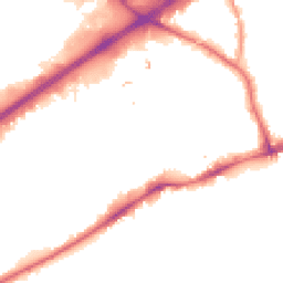 Night-time road noise heatmap for TW8 8FG