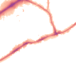 Night-time road noise heatmap for TW8 8LD