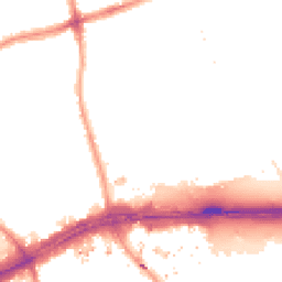 Night-time road noise heatmap for TW8 9QD