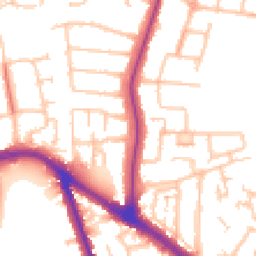 Daytime road noise heatmap for UB10 0AN