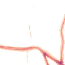 Night-time road noise heatmap for UB10 0BA