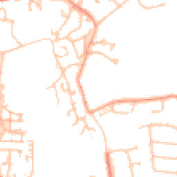 Daytime road noise heatmap for UB10 0BF
