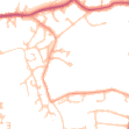 Daytime road noise heatmap for UB10 0BH