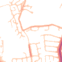Daytime road noise heatmap for UB10 0BU