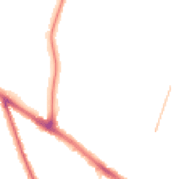 Night-time road noise heatmap for UB10 0DE