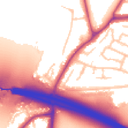 Daytime road noise heatmap for UB10 8AU