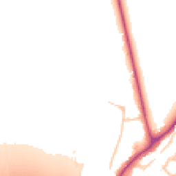 Daytime road noise heatmap for UB10 8GD