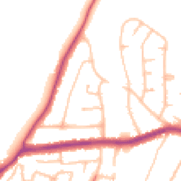Daytime road noise heatmap for UB10 8HN