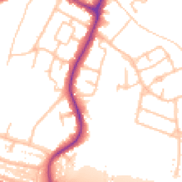 Daytime road noise heatmap for UB10 8QY