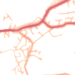 Daytime road noise heatmap for UB10 9LL