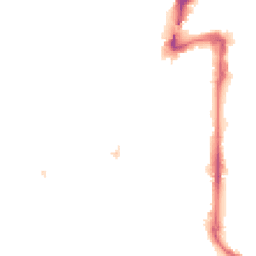 Night-time road noise heatmap for UB2 4DF